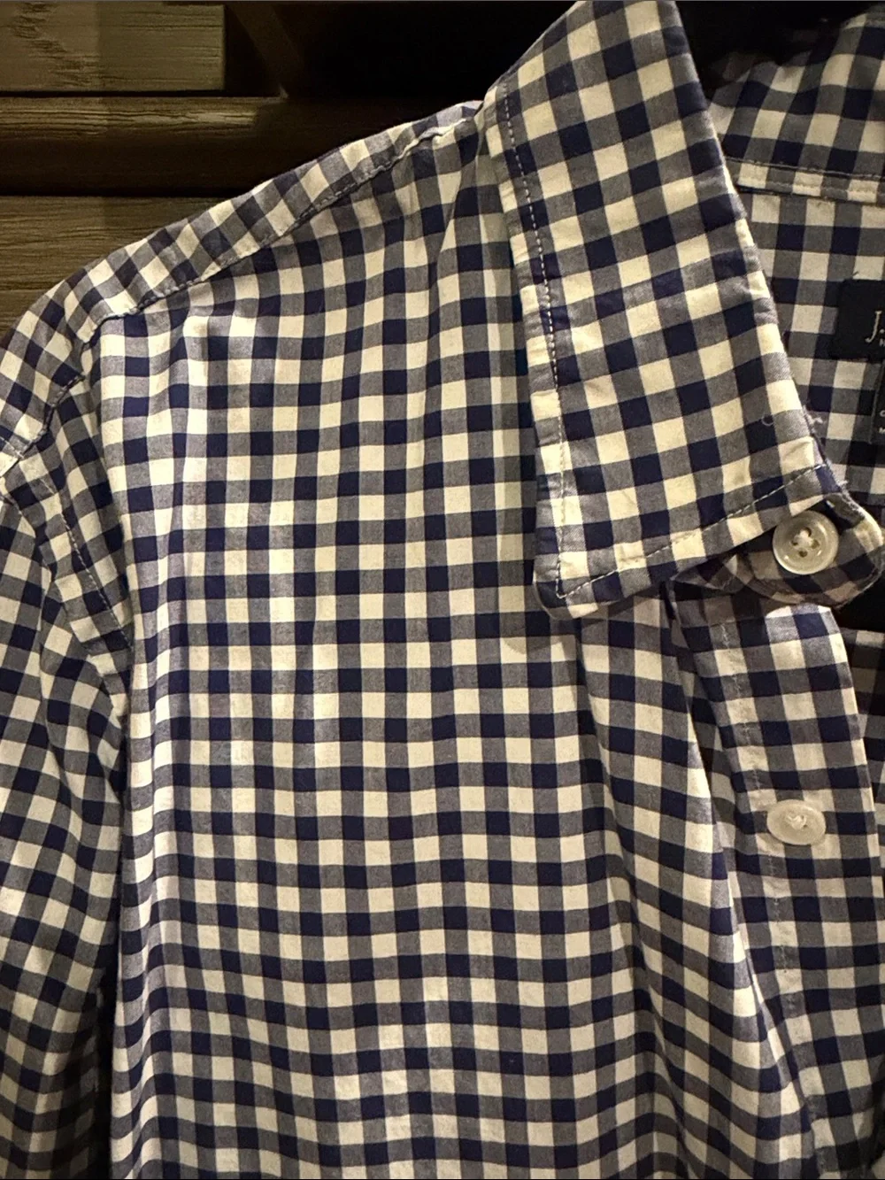 J. Crew classic gingham